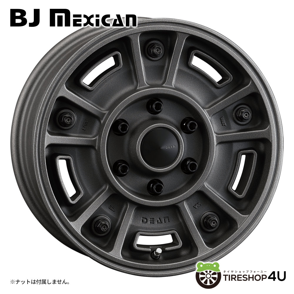 4本セット クリムソン BJメキシカン Mexican 16x6.5J 6/139.7 +38 SCB MONSTA モンスタ テレーングリッパー A/T 215/70R16 WL ハイエースの画像