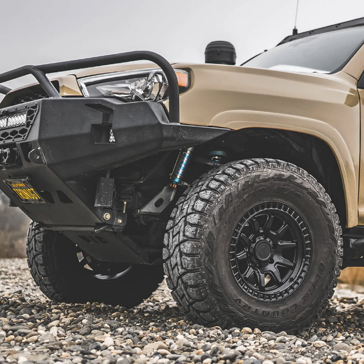 4本セット ブラックライノ カリコ CALICO 17x8.5J 6/139.7+0 MBK BFグッドリッチ トレイルテレーン TRAIL 265/65R17 ホワイトレター プラドの画像