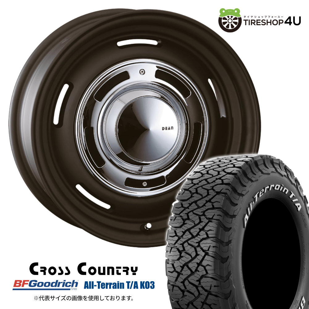 4本セット クリムソン ディーンクロスカントリー CROSSCOUNTRY 16x6.5J 10/114/127 +15 MB BFグッドリッチ  KO3 225/70R16 WL デリカD5 : cc-1665-10h114-127-15-mb-ko3-2257016-wl-2 : TIRE  SHOP 4U-4号店 - 通販 - Yahoo!ショッピング