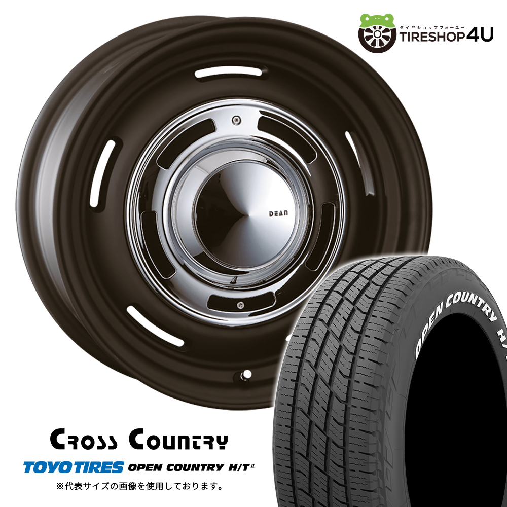 4本セット CRIMSON DEAN CROSSCOUNTRY 15x6.0J 8/98/100+32 MB