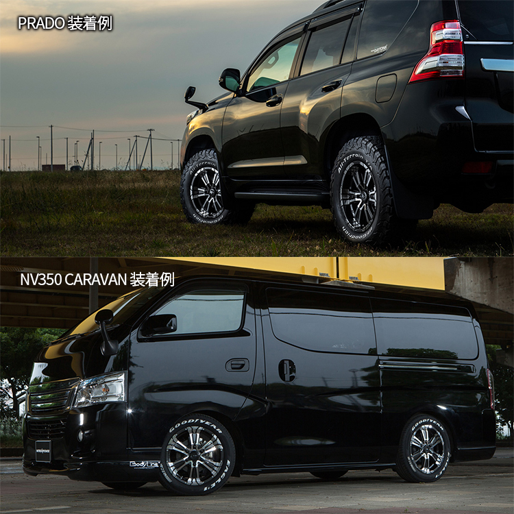 4本セット ナイトロパワー クロスクロウ CLAW 16x7.0J 5/114.3 +40 BMM MONSTA モンスタ テレーングリッパー A/T 215/70R16 WL デリカD5の画像