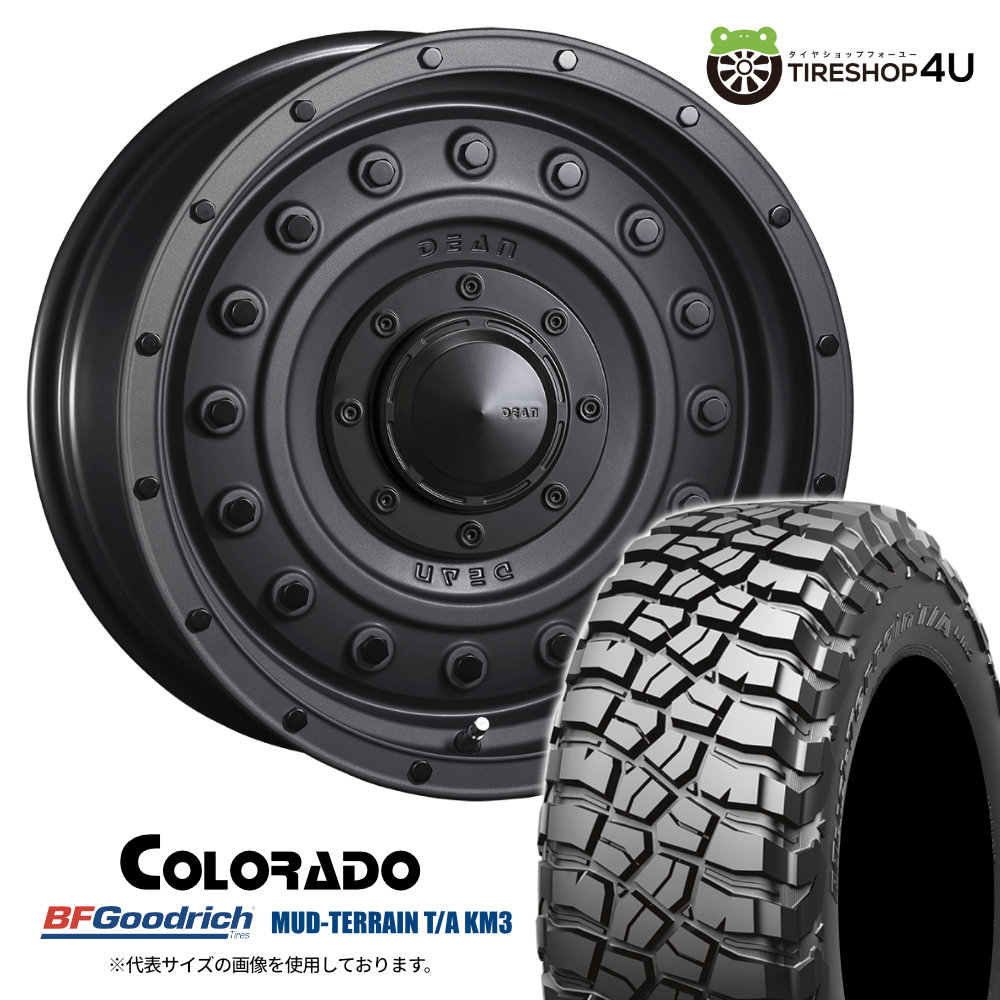 4本セット CRIMSON DEAN COLORADO 17x8.0J 6/139.7 +20 MB BFGoodrich