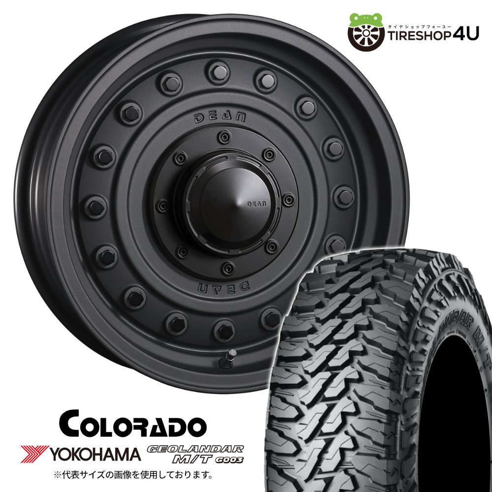 4本セット クリムソン ディーンコロラド COLORADO 16x6.5J 6/139.7 +38