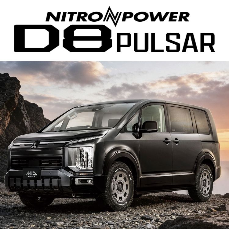 4本セット ナイトロパワー D8パルサー 15x6.0J 6/139.7+33 GSM