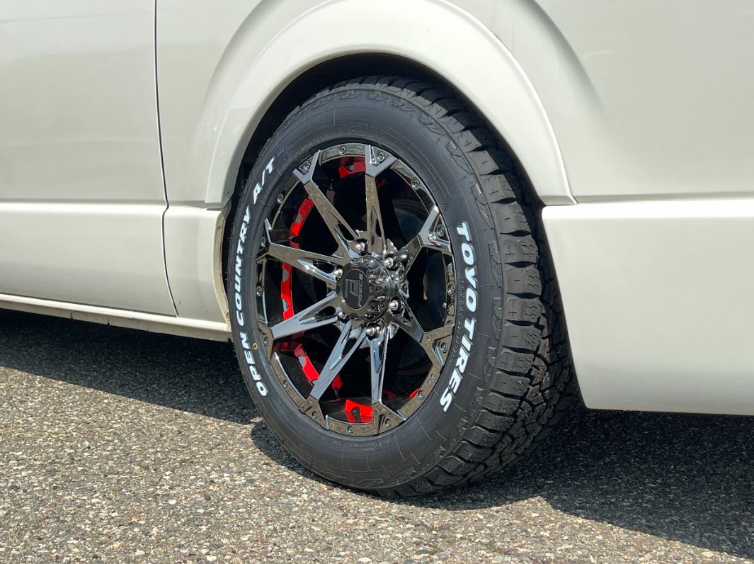 4本セット フォースデナリ DENALI 16x6.5J 6/139.7 +38 SBC YH ジオランダー X-AT G016A 215/65R16 WL ハイエース 200系｜tireshop4u-4｜05