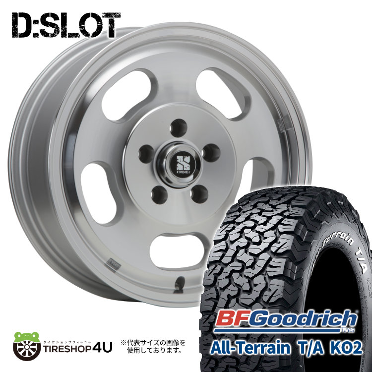 4本セット XTREME J D:SLOT DSLOT 16x6.5J 5/114.3 +30 PL BFGoodrich All Terrain T/A KO2 235/70R16 ホワイトレター D5 フォレスター :DSLOT 1665 5H PL KO2 2357016:TIRE SHOP 4U 4号店