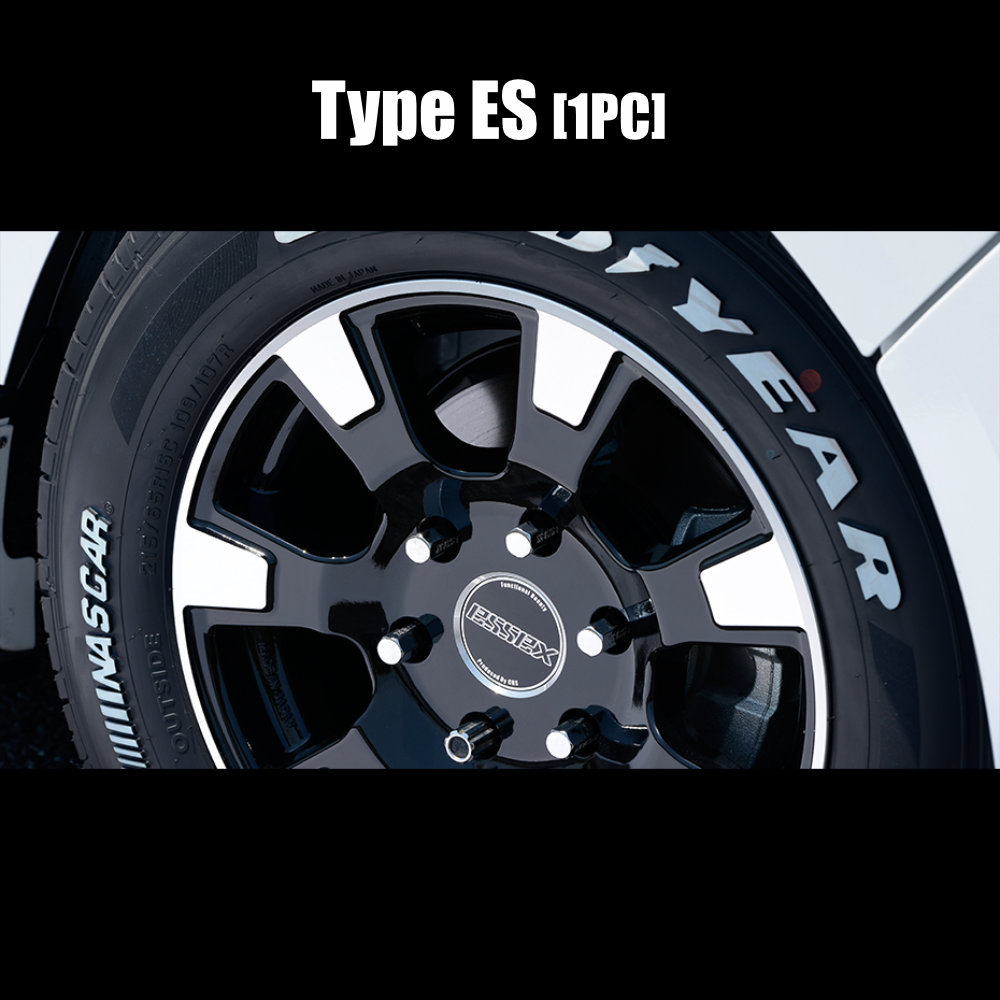 4本セット ESSEX Type ES エセックス 16x7.0J 6/139.7 +43 BP MUDSTAR