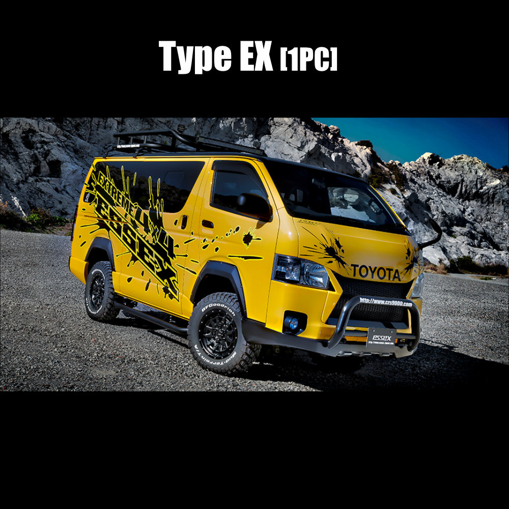 4本セット エセックス タイプEX 16x6.5J 6/139.7 +38 BK TOYO トーヨー
