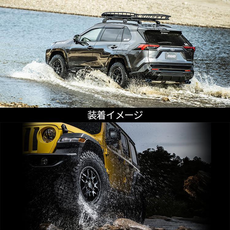 5本セット RAYS TeamDAYTONA F6boost 16x6.0J 5/139.7 -5 Z5 BFGoodrich All-Terrain T/A KO3 225/75R16 ホワイトレター ジムニーシエラ_3