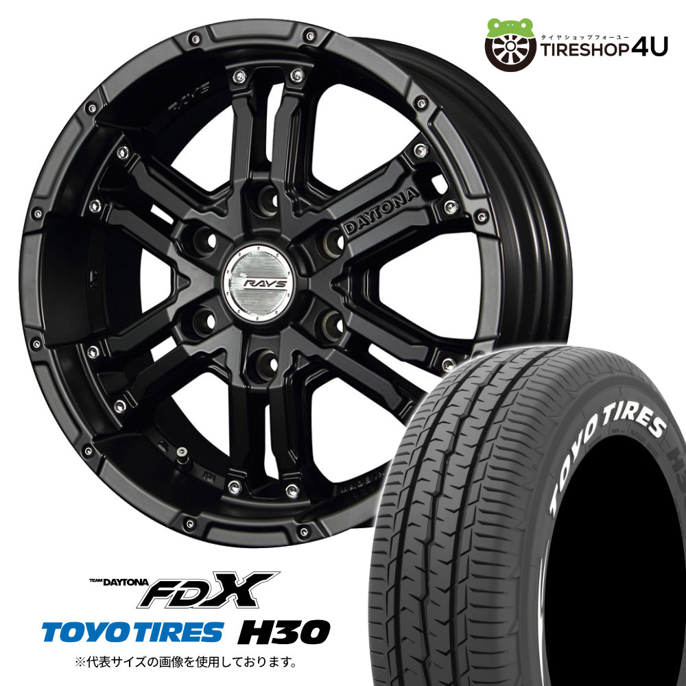 【お年玉セール特価】 4本セット RAYS DAYTONA FDX 17x6.5J 6/139.7 +38 SB TOYO タイヤ・ホイール