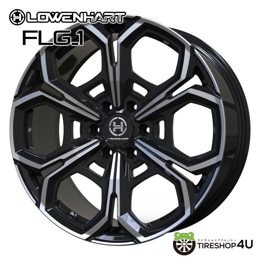 4本セット Lowenhart FLG_1 FLG1 22x10.5J 6/139.7 +10 GBP
