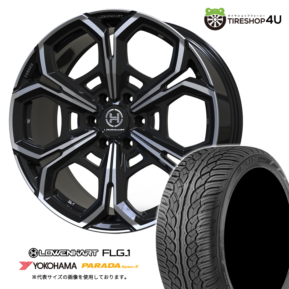 4本セット レーベンハート FLG_1 FLG1 22x10.0J 6/139.7 +50/55 GBP ヨコハマ パラダ スペックX PA02 285/45R22 レクサス LX600 カスタム