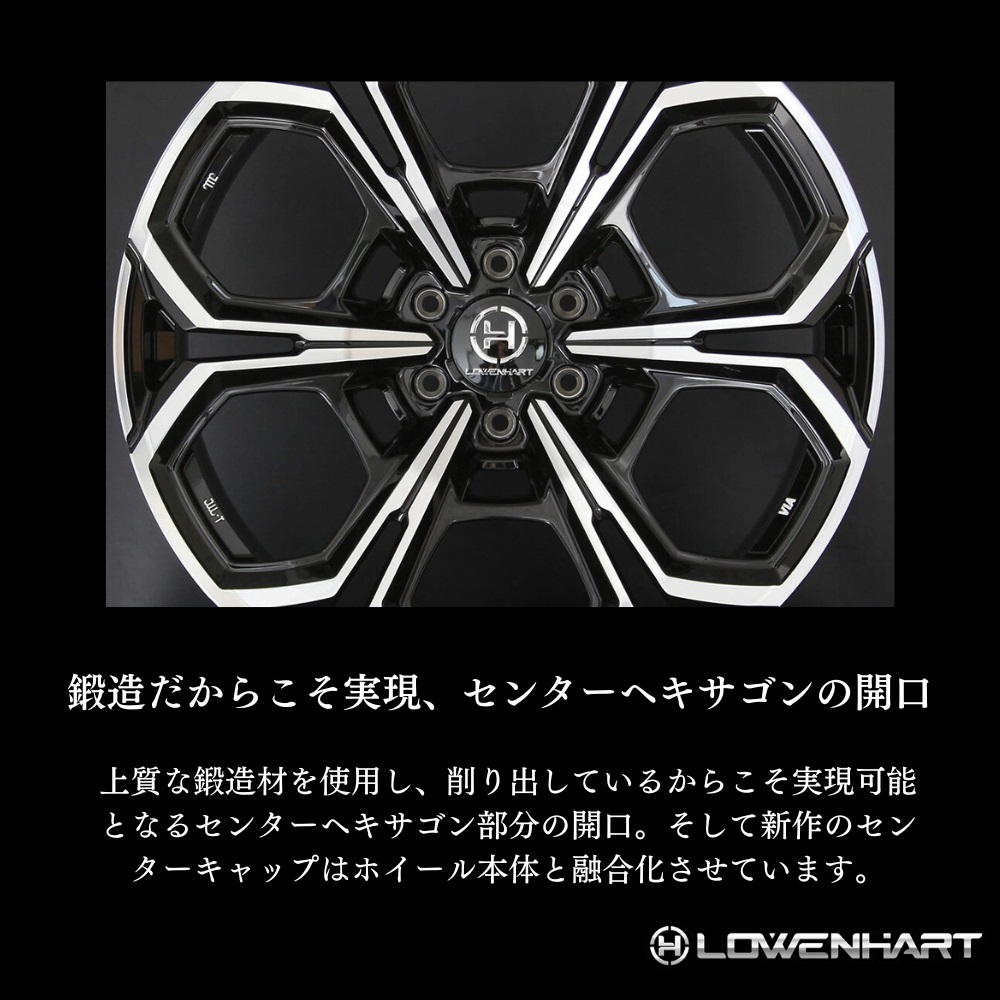 4本セット レーベンハート FLG_1 FLG1 22x10.0J 6/139.7 +50 SBC