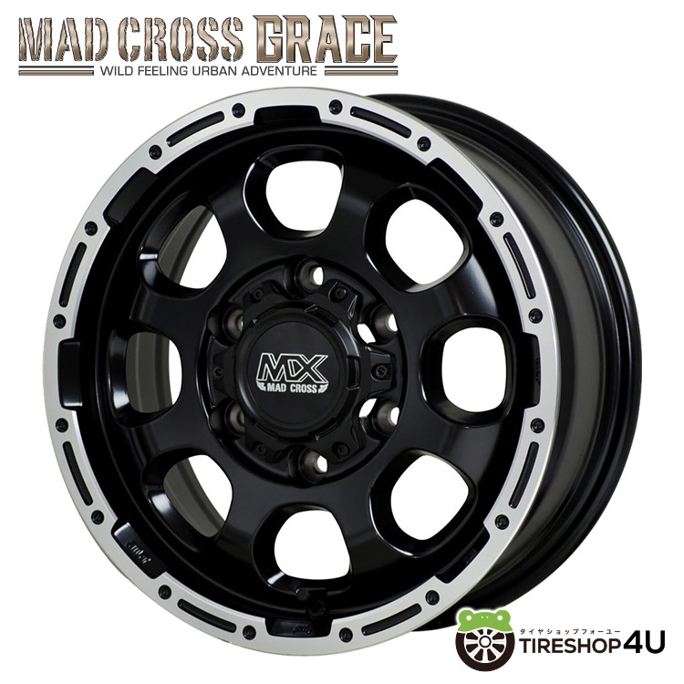 ジャンK MAD CROSS GRACE GEOLANDAR X-AT ② Yokohama Geolandar A/T XD LT285/60R20/10 Load Range E - OK4WD