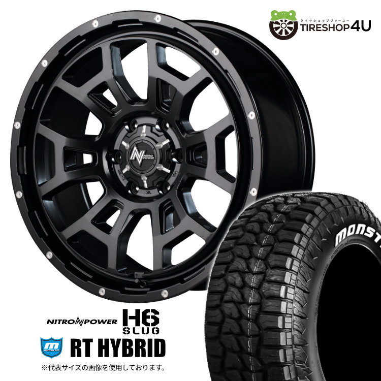 4本仕掛ける ナイトロパワーH6強打 20x8.5J 6/139.7 +20 SGB MONSTA モンスタ RT変わり種 R/T 275/55R20 WL FJクルーザー タイヤ、ホイール-自動車