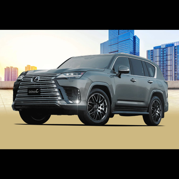 値下げレクサスLX570 スタッドレス＆ホイール2024年製4本セット