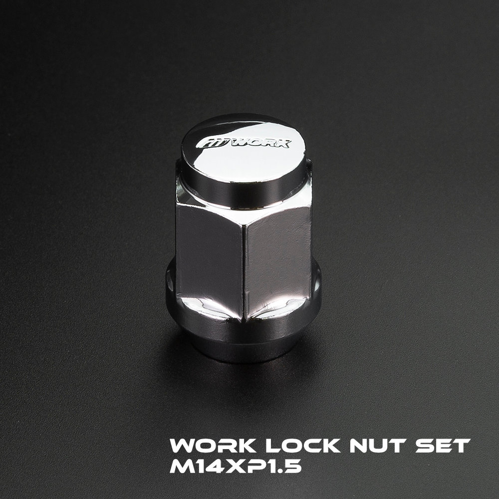 新品 正規品 WORK ワーク LOCK NUT SET ロックナットセット スチール製