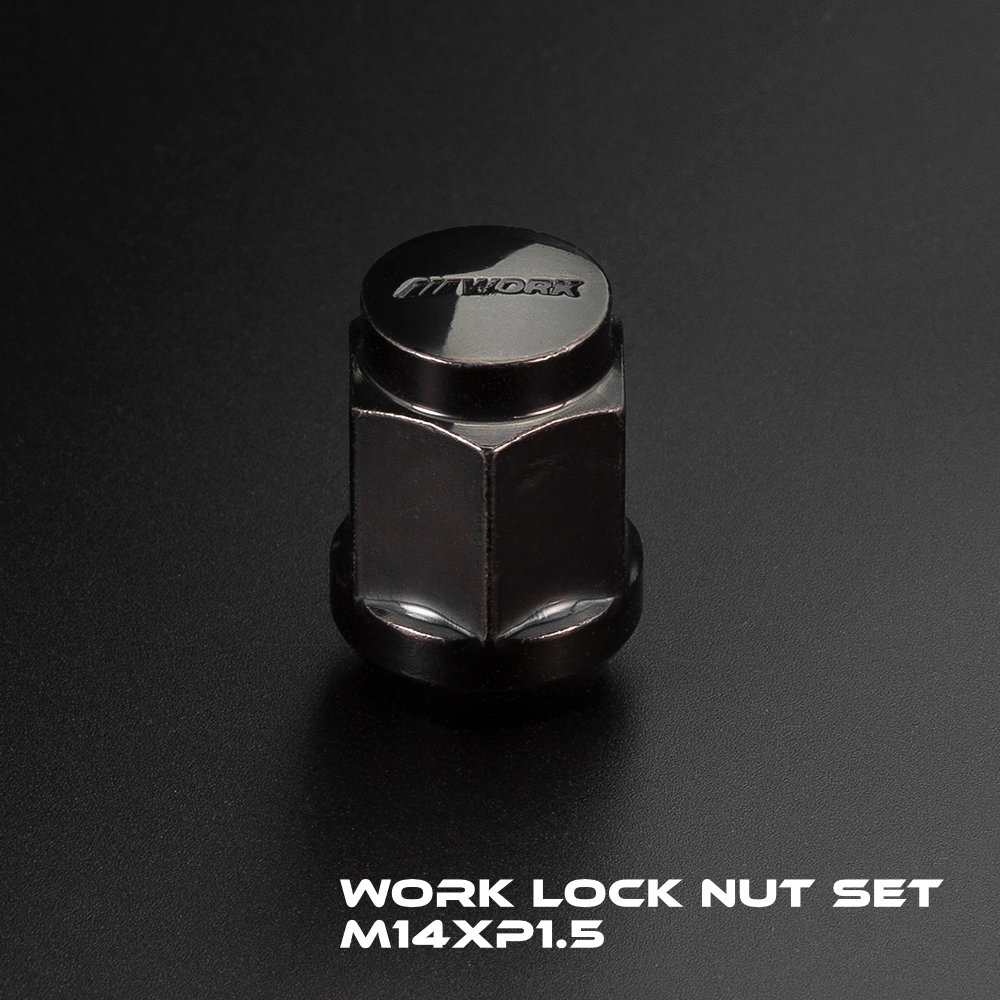新品 正規品 WORK ワーク LOCK NUT SET ロックナットセット スチール製