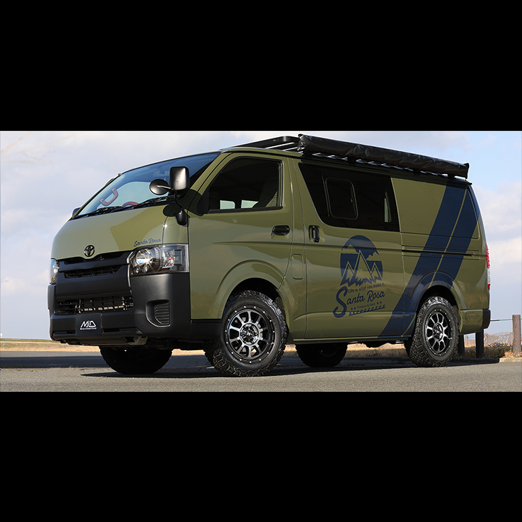 4本セット NITRO POWER M10 PERSHING 17x8.0J 6/139.7 +20 ブラック  