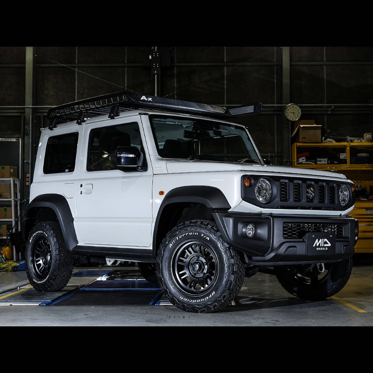 4本セット NITRO POWER M16 ASSAULT 17x8.0J 6/139.7 +20 SGB BFGoodrich Mud-Terrain T/A KM3 265/70R17 プラド ハイラックスリフトアップの画像