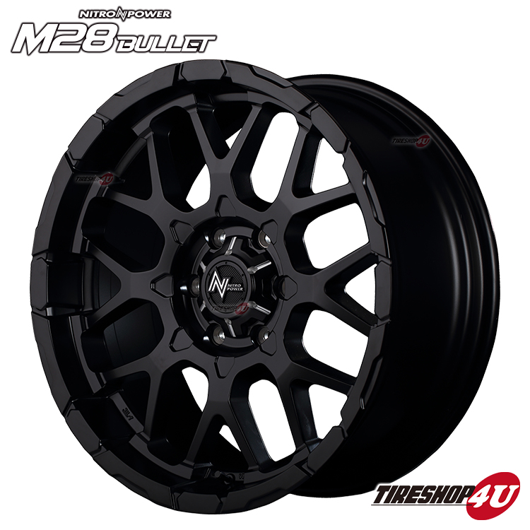 ナイトロパワー M28バレット 20x8.5J 6/139.7 +20 SGBK TOYO トーヨー オープンカントリー A/T3W 265/50R20 WL ハイラックス トライトンの画像