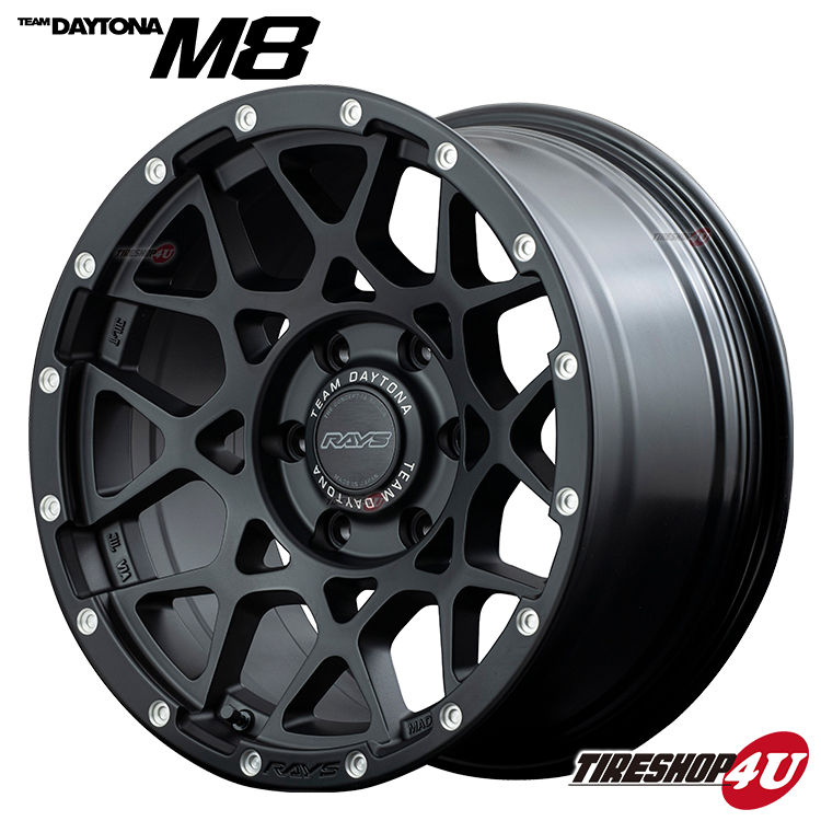 【亀田】RAYS M8 TEAM DAYTONA 新品4本セット TEAM DAYTONA ホイール4本セット RAYS M8 (N2) 16インチ 7.0J