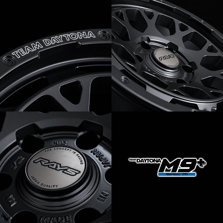 4本セット レイズ デイトナ M9+ スペックM 17x8.0J 6/139.7 +20 AOJ MONSTA モンスタ RTハイブリッド R/T 265/70R17 WL トライトン｜tireshop4u-4｜04