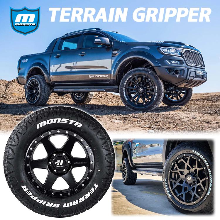 4本セット XTREME-J XJ04 20x8.5J 6/139.7 +48 SBK MONSTA TERRAIN GRIPPER A/T 285/50R20 ホワイトレター ランクル300系 ランドクルーザー｜tireshop4u-4｜14