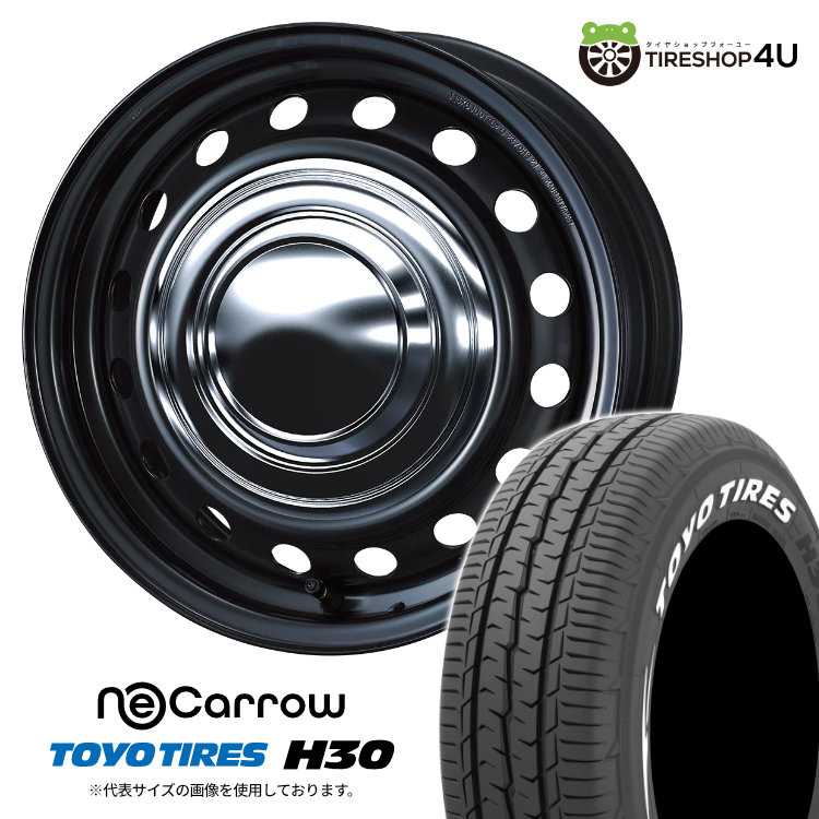4本セット NeoCarrow ネオキャロ 15x6.0J 6/139.7 +35 SMB-CC TOYO
