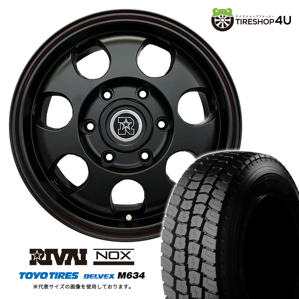 4本セット RIVAI リヴァイ ノックス NOX 15x6.0J 6/139.7+32 MBK TOYO