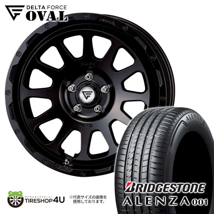 4本セット OVAL デルタフォースオーバル 20x9.0J 5/130 +25 SBK BS アレンザ 001 265/50R20 ベンツ Gクラス W463 :OVAL 2090 5H130 SBK ALENZA001 2655020 2:TIRE SHOP 4U 4号店