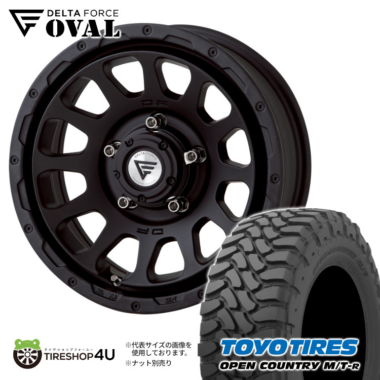 1本価格 DELTA FORCE OVAL オーバル 16x5.5J 5/139.7 +20 MB TOYO