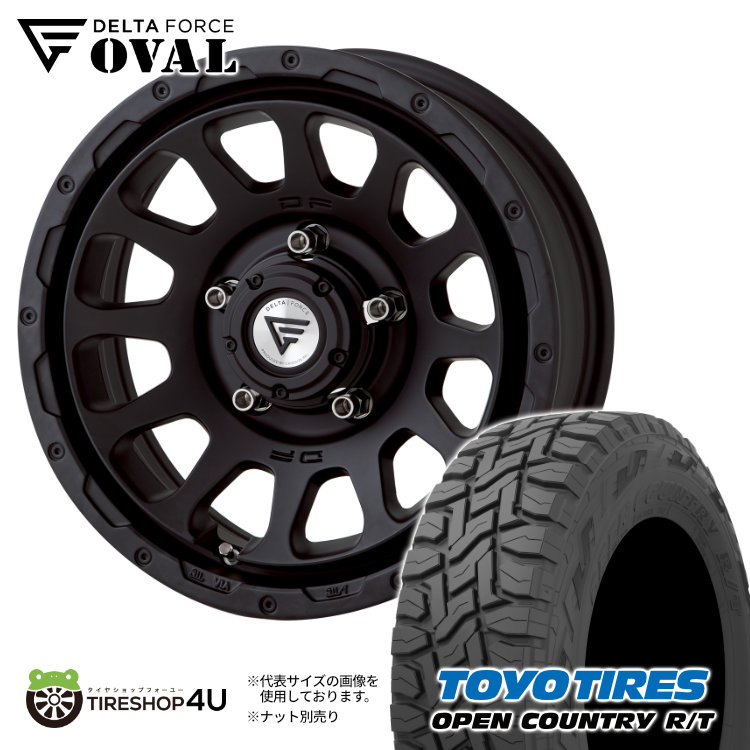スタッドレスタイヤ/ホイールセット TOYOタイヤ　デルタフォース オーバル 4本セット デルタフォースオーバル OVAL 16x7.0J 6/139.7+38 MB