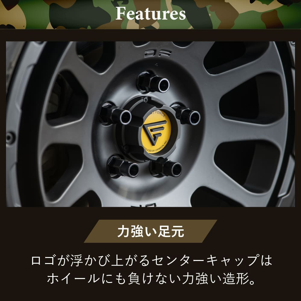4本セット デルタフォースオーバル OVAL 17x8.0J 5/127+40 MB