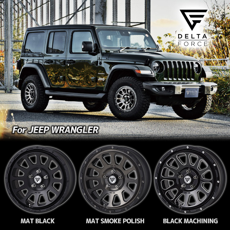 4本セット DELTAFORCE OVAL 17x8J 5/127+40 MB BFGoodrich All-Terrain T/A KO2 285/70R17 ホワイトレター ラングラー JL｜tireshop4u-4｜03