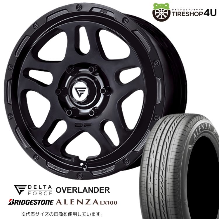 4本セット DELTAFORCE OVERLANDER 20x9.0J 6/139.7+55 SBK BRIDGESTONE
