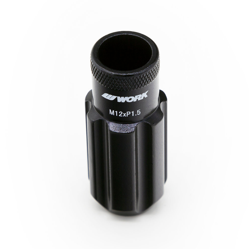 新品 WORK EMOTION RACING NUT ワーク エモーション 軽量レーシングナット ロックナット付 20pcs 貫通タイプ ...