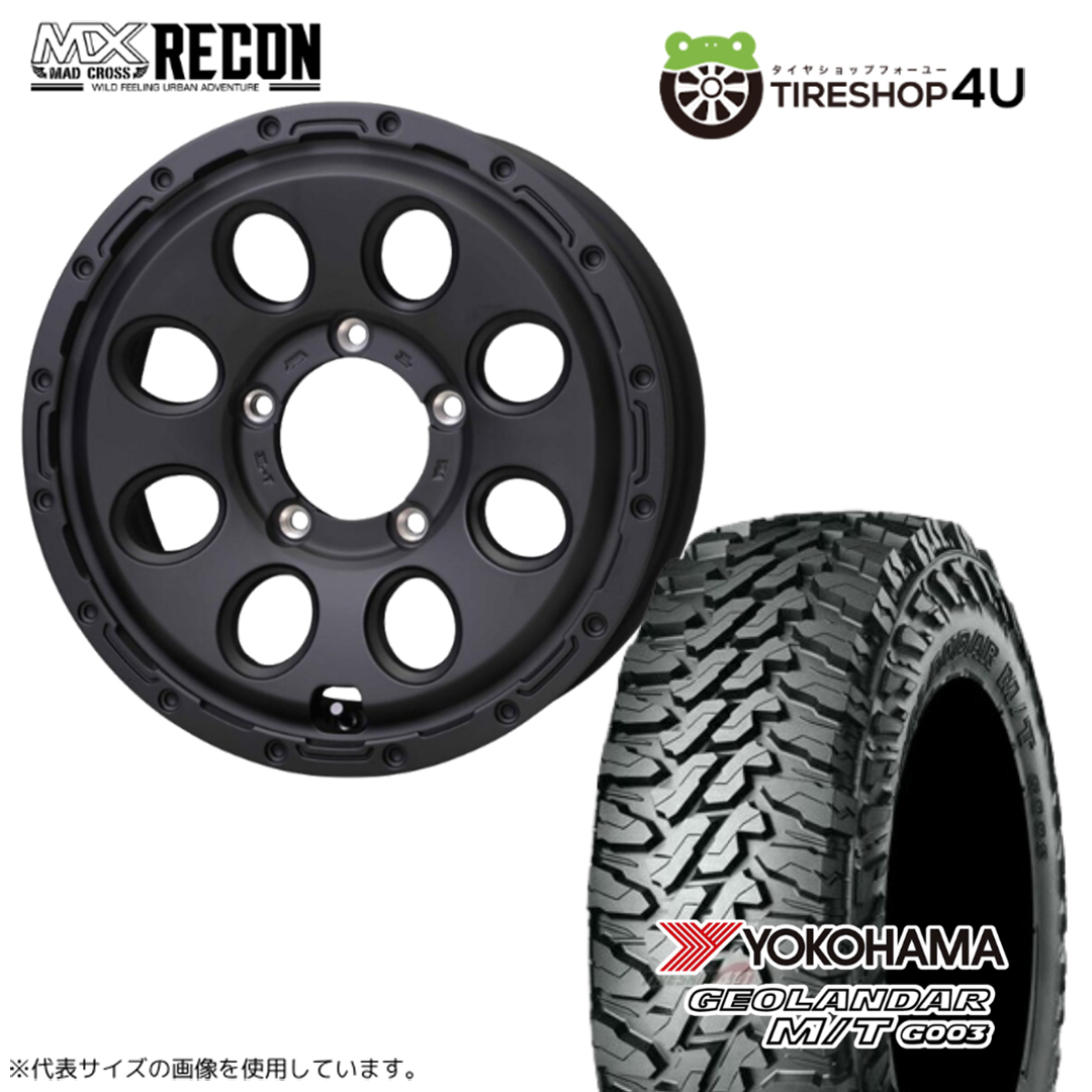 4本セット マッドクロスリーコン RECON 15x6.0J 5/139.7+0 MBK