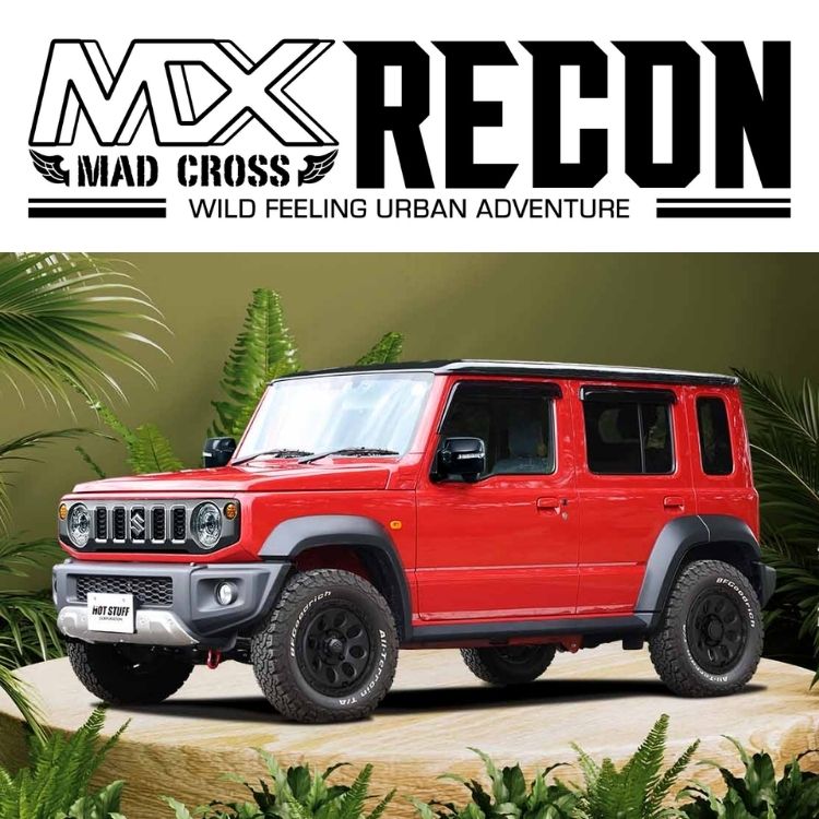 4本セット MADCROSS RECON 16x6.0J 5/139.7+0 MBK MUDSTAR RADIAL M/T