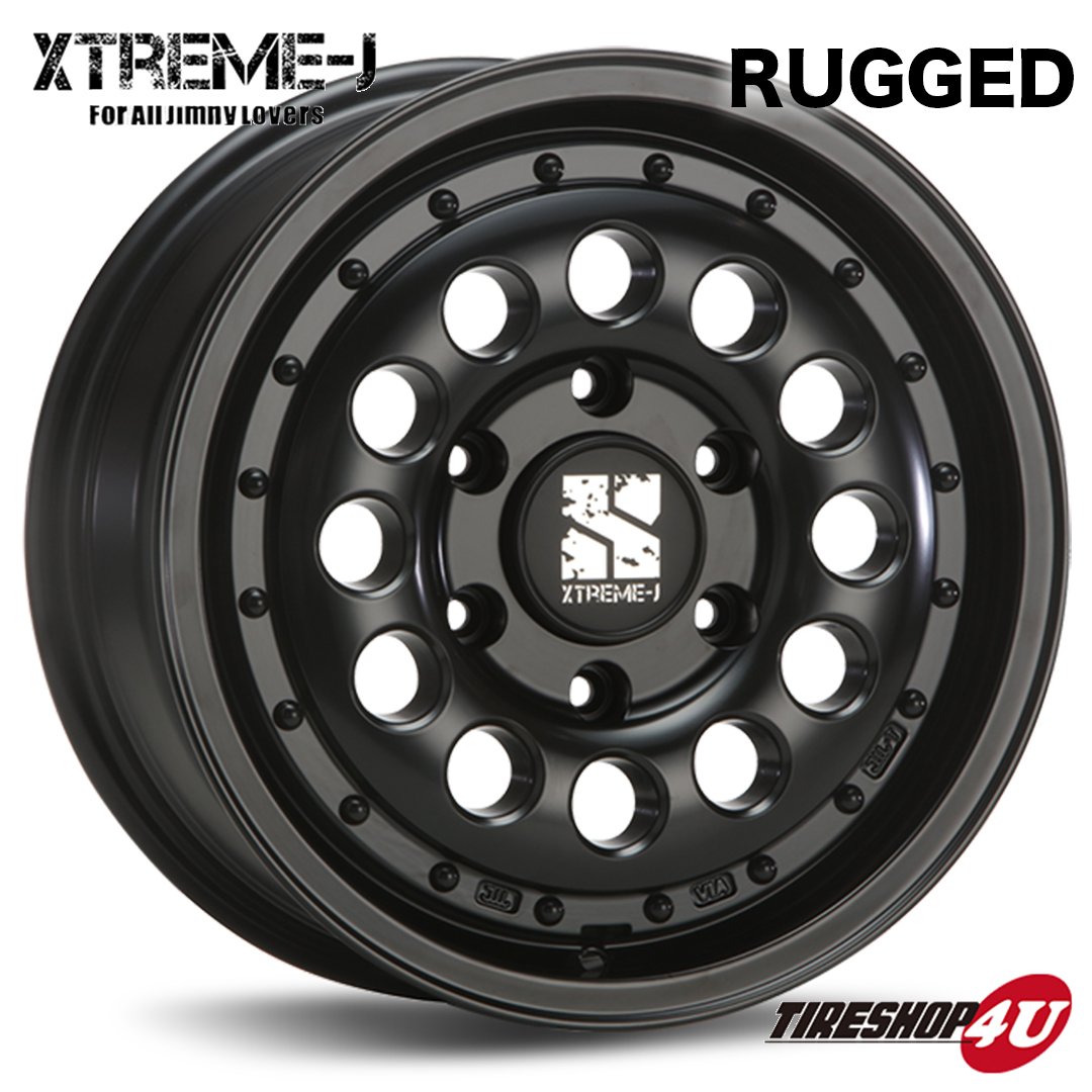 4本セット XTREME J RUGGED 16x6.5J 6/139.7 +38 SBK BFGoodrich All Terrain T/A KO2 215/65R16 ブラックレター ハイエース 200系 :RUGGED 1665 6H139 38 SBK KO2 2156516:TIRE SHOP 4U 4号店