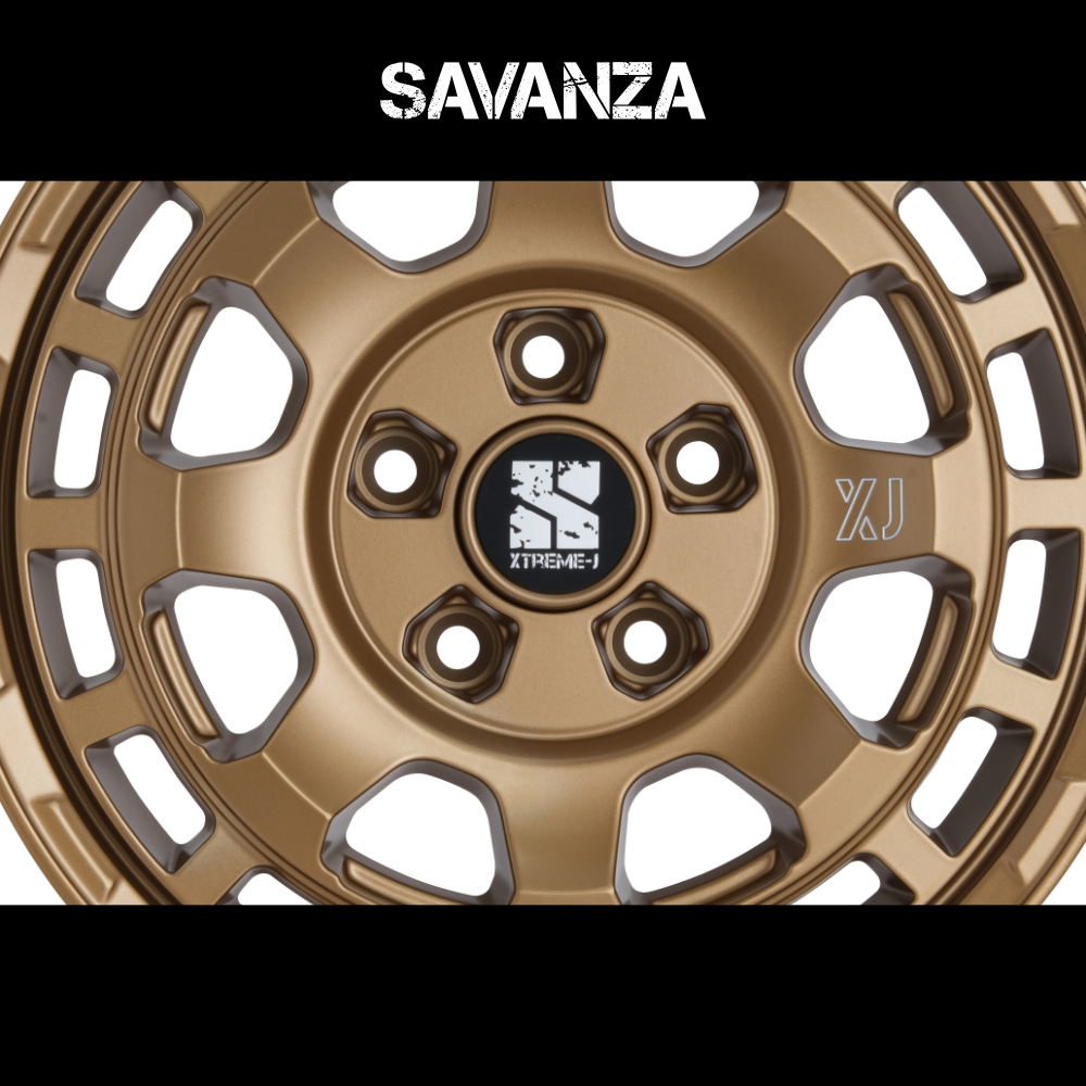 4本セット XTREME-J SAVANZA 16x7.0J 5/114.3+35 SBK YOKOHAMA