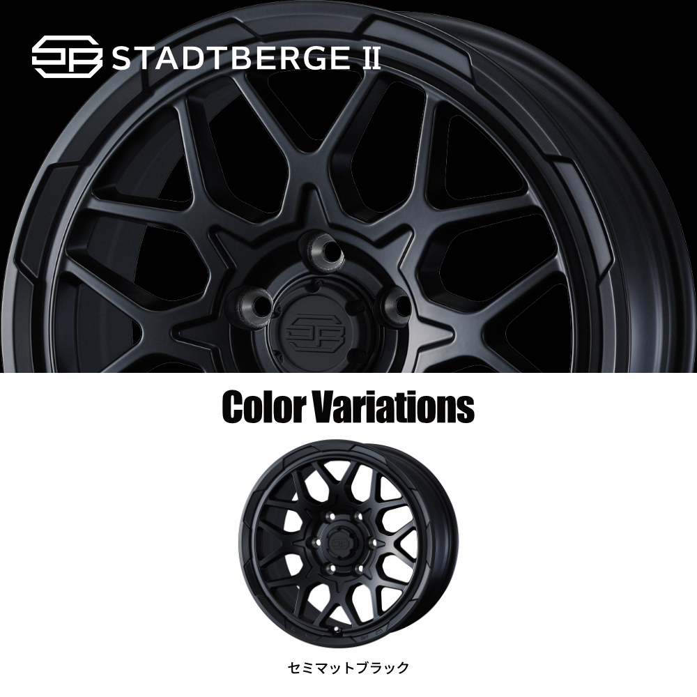 4本セット ウェッズ スタットベルク STADTBERGE2 15x4.5J 4/100+45 MBK デュラターン モッツォ4S 165/55R15 スペーシア アルト 軽トラの画像