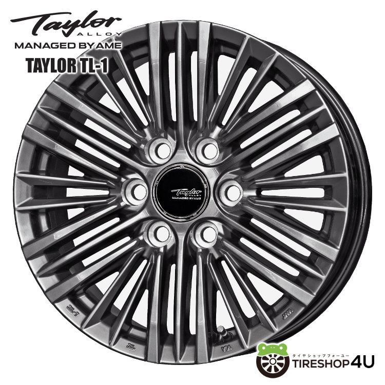 2024〜2025年製 スタッドレス4本セット TAYLOR TL-1 TL1 18x8.0J 6