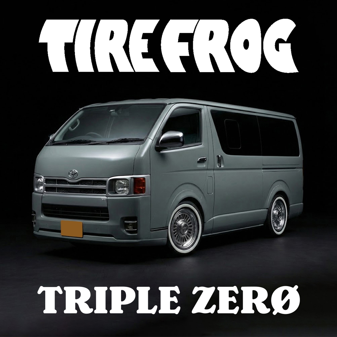 4本セット RAYS DAYTONA FDX-SG 16x6.5J 6/139.7+48 SAJ TIREFROG TRIPLE ZERO 215/65R16 109/107 ホワイトリボン キャラバン NV350 E26の画像
