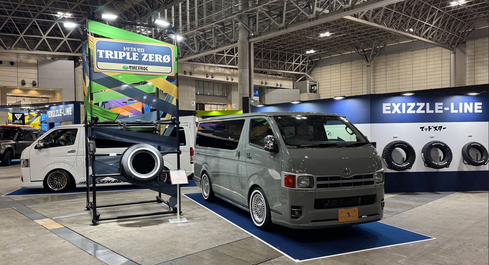 4本セット RAYS DAYTONA FDX-SG 16x6.5J 6/139.7+48 SAJ TIREFROG TRIPLE ZERO 215/65R16 109/107 ホワイトリボン キャラバン NV350 E26の画像