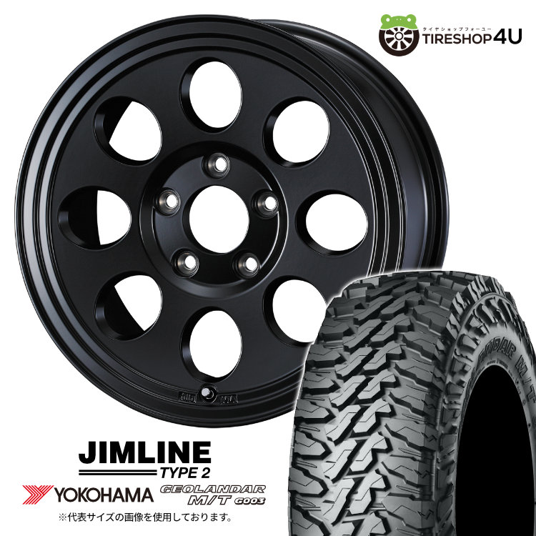 4本セット ウェッズ ジムラインタイプ2 JIMLINE 16x6.0J 5/139.7 -5