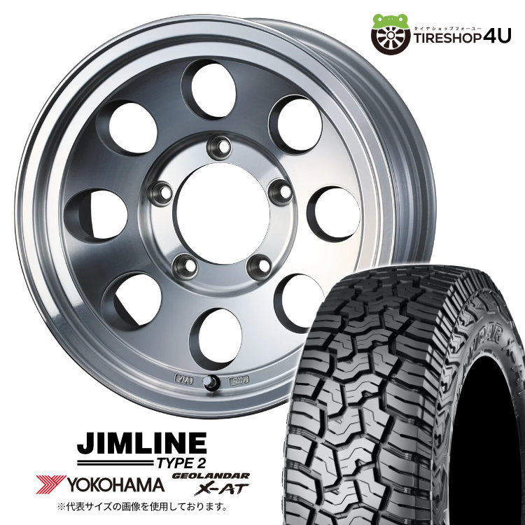 4本セット ウェッズ ジムラインタイプ2 JIMLINE 16x6.0J 5/139.7 -5