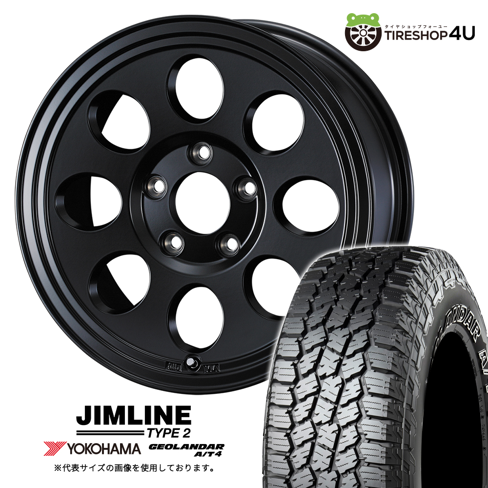 4本セット WEDS JIMLINE TYPE2 16x8.0J 5/150 +0 MBK YOKOHAMA