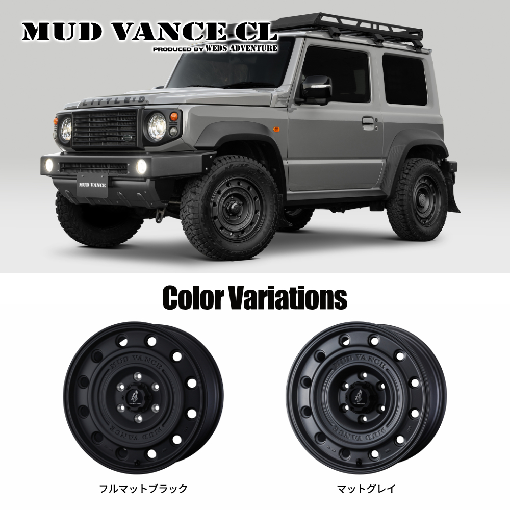 4本セット ウェッズ マッドヴァンス VANCECL 18x8.5J 6/139.7+50 MGR BFグッドリッチ T/A KO3 265/65R18 WL ランクル LC250 レクサス LX600の画像