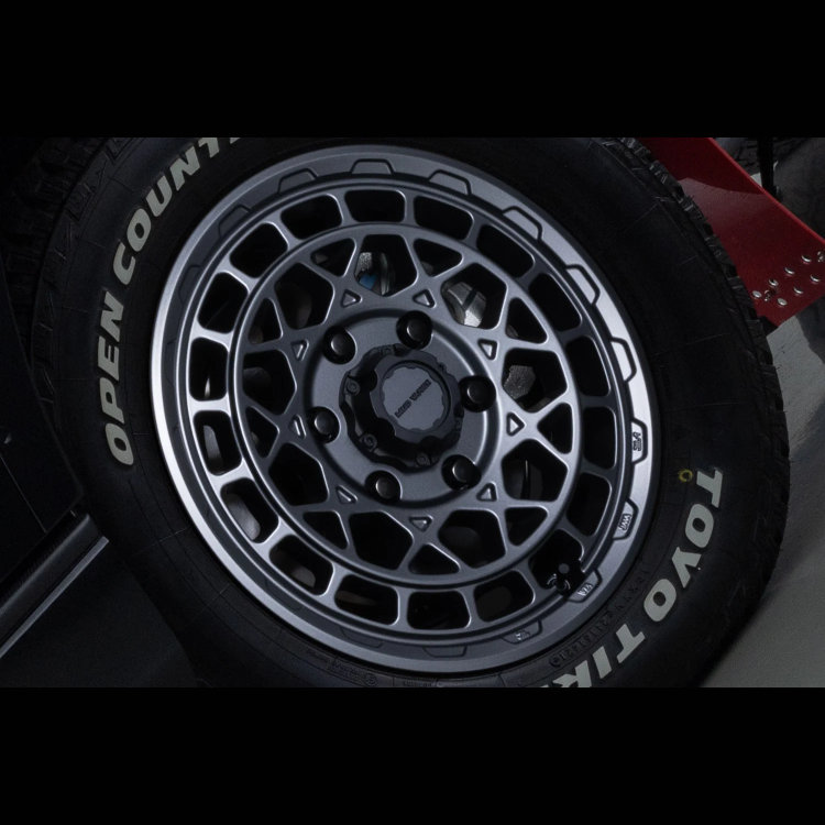 4本セット MUD VANCE X TypeM 18x9.0J 6/139.7 +50 FMB YOKOHAMA GEOLANDAR M/T G003 275/65R18 ホワイトレター ランクル300系の画像